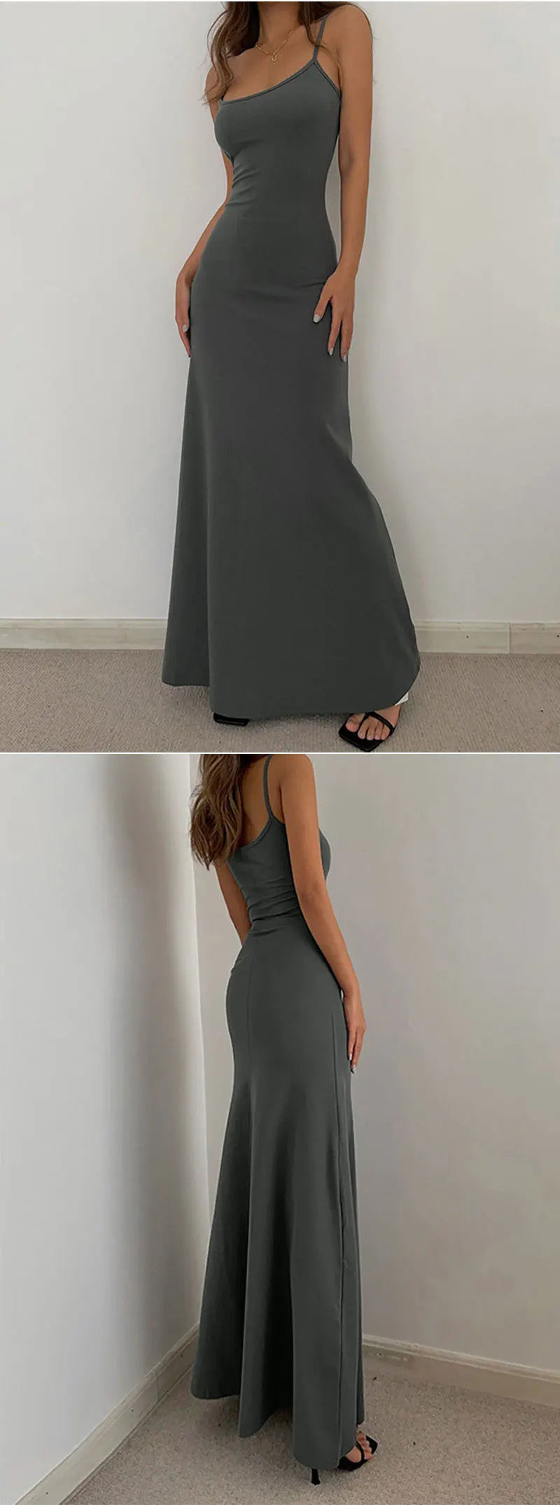 Backless Slim Waisted Sexy long Dresses