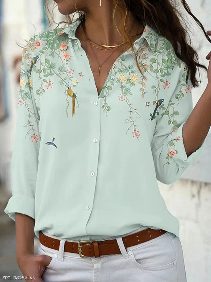 Fashion women long-sleeved shirt