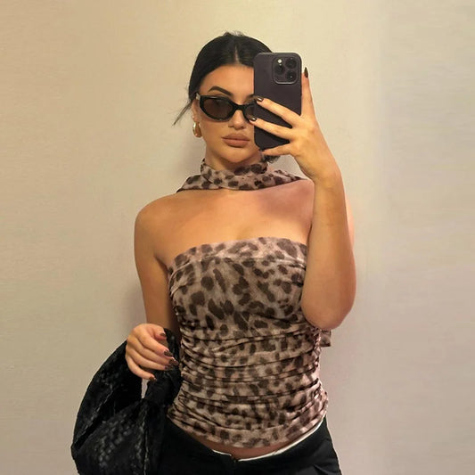 Leopard Print Top