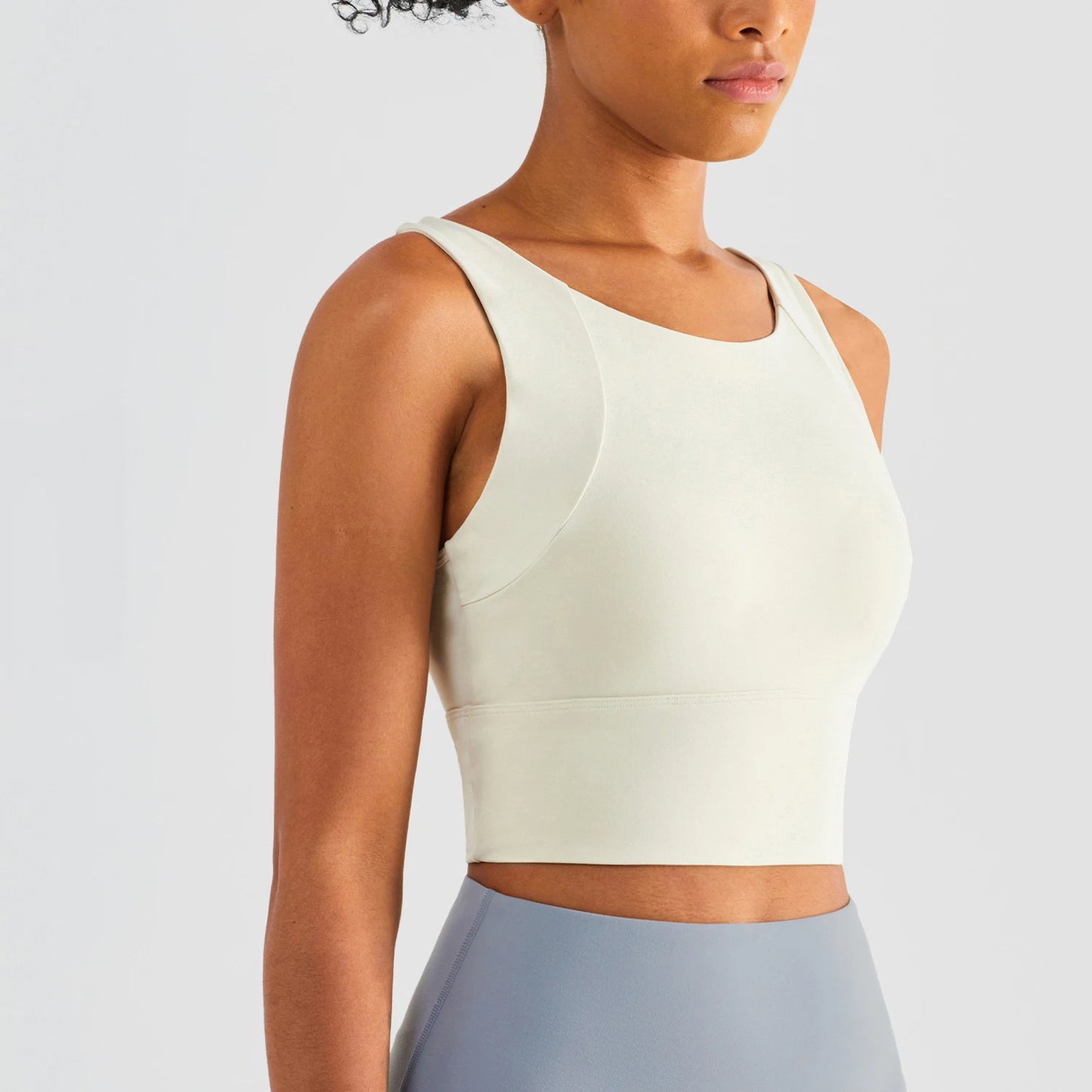 Nylon Sexy Women's Sports Bra Top