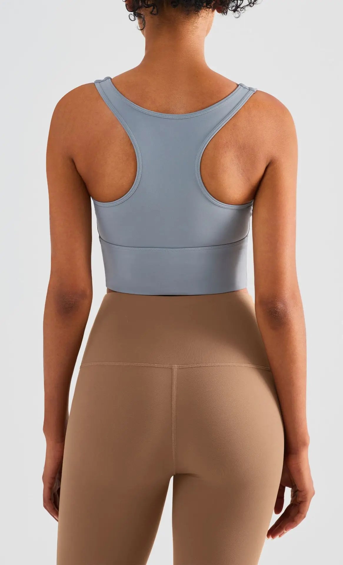 Nylon Sexy Women's Sports Bra Top