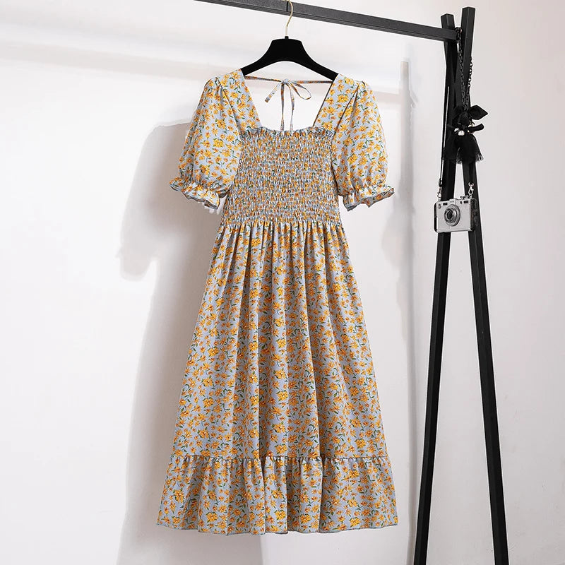 Chiffon Dresses Casual Midi Dress