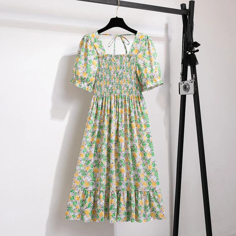 Chiffon Dresses Casual Midi Dress
