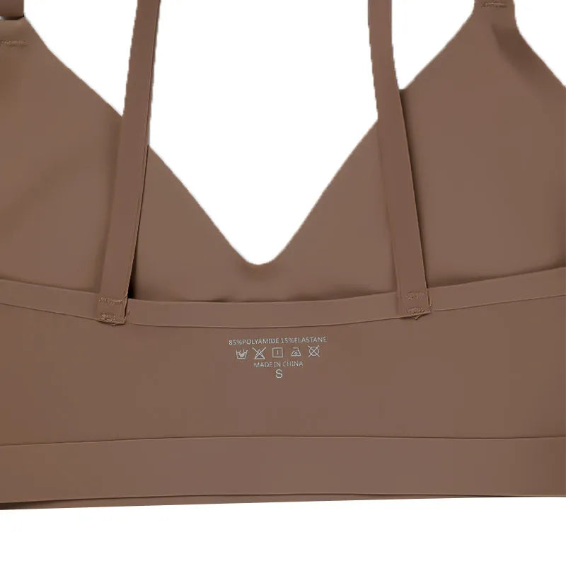 Ice Silk Seamless  Underwear Set