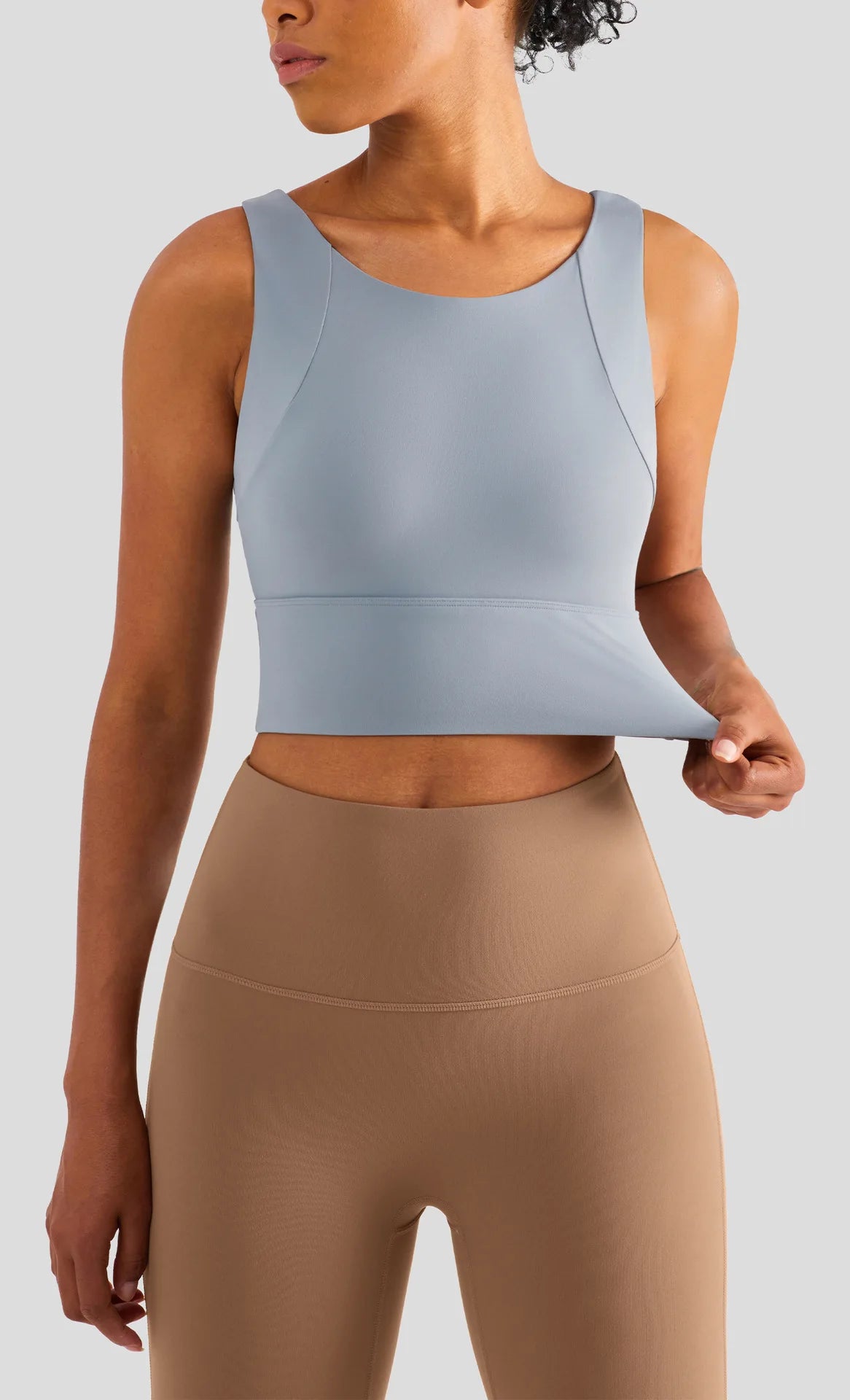 Nylon Sexy Women's Sports Bra Top