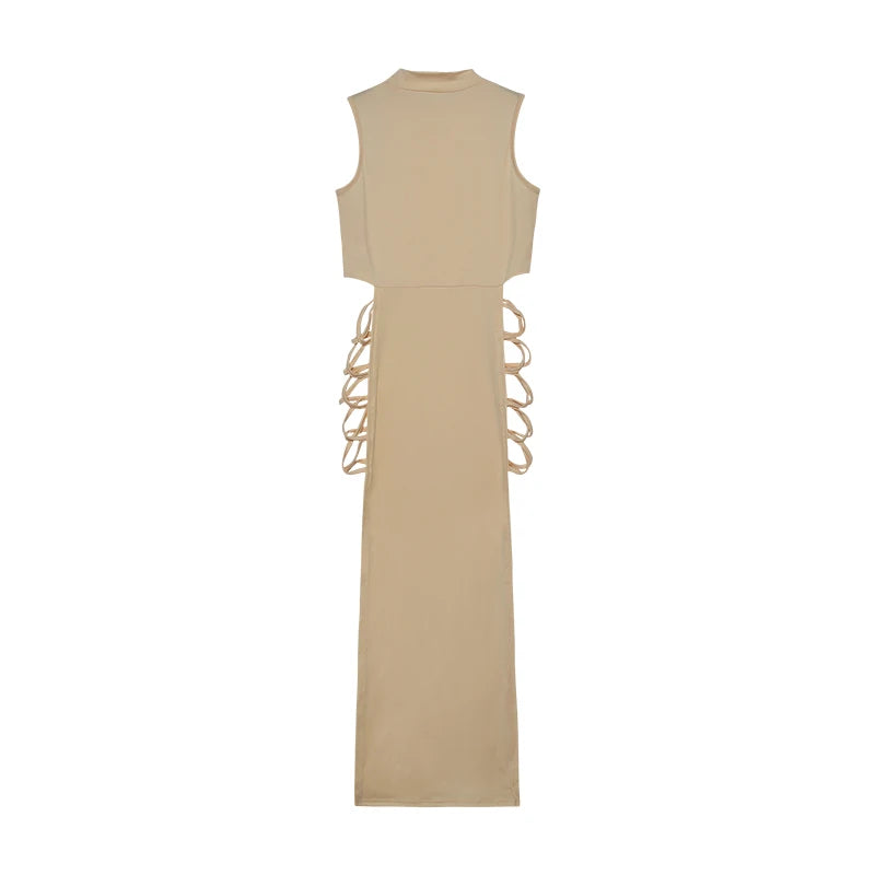 Criss Cross Cut Out Dress,