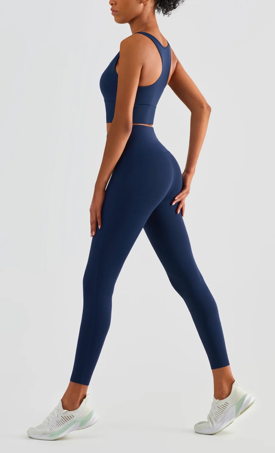 Nylon Sexy Women's Sports Bra Top