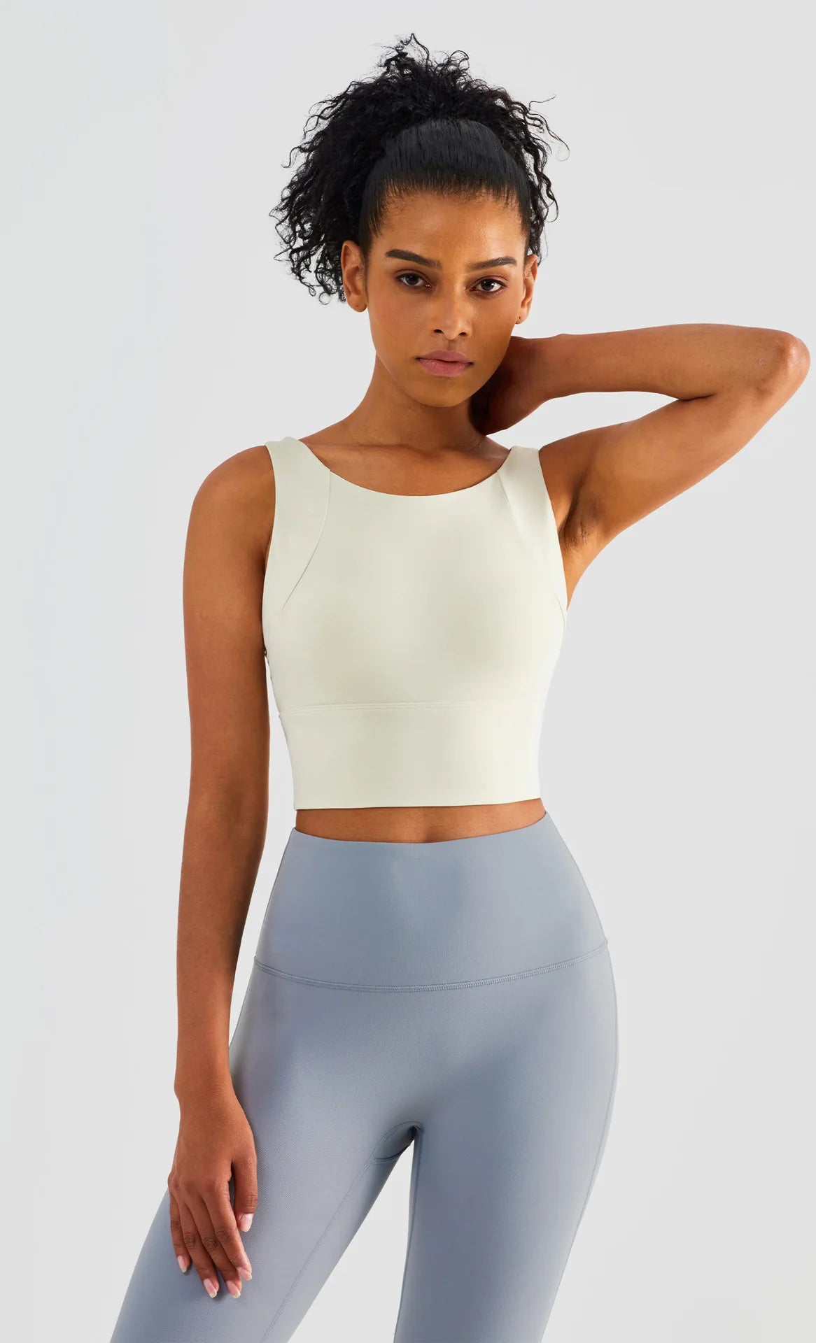 Nylon Sexy Women's Sports Bra Top