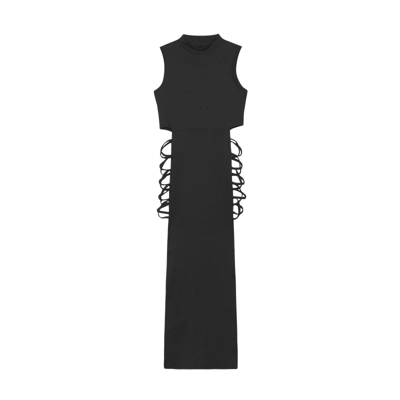 Criss Cross Cut Out Dress,