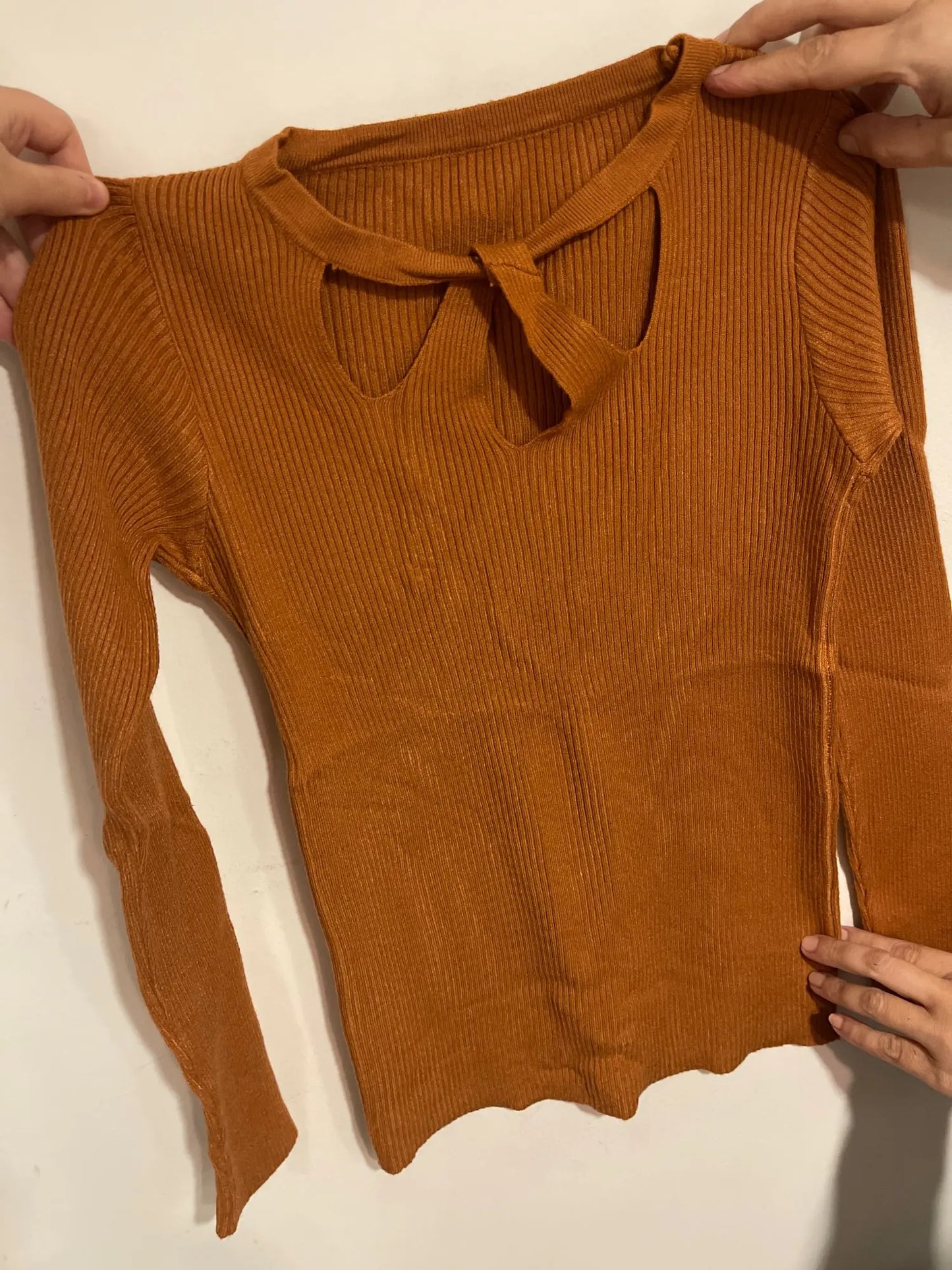 Hollow Out Sexy Women Sweater