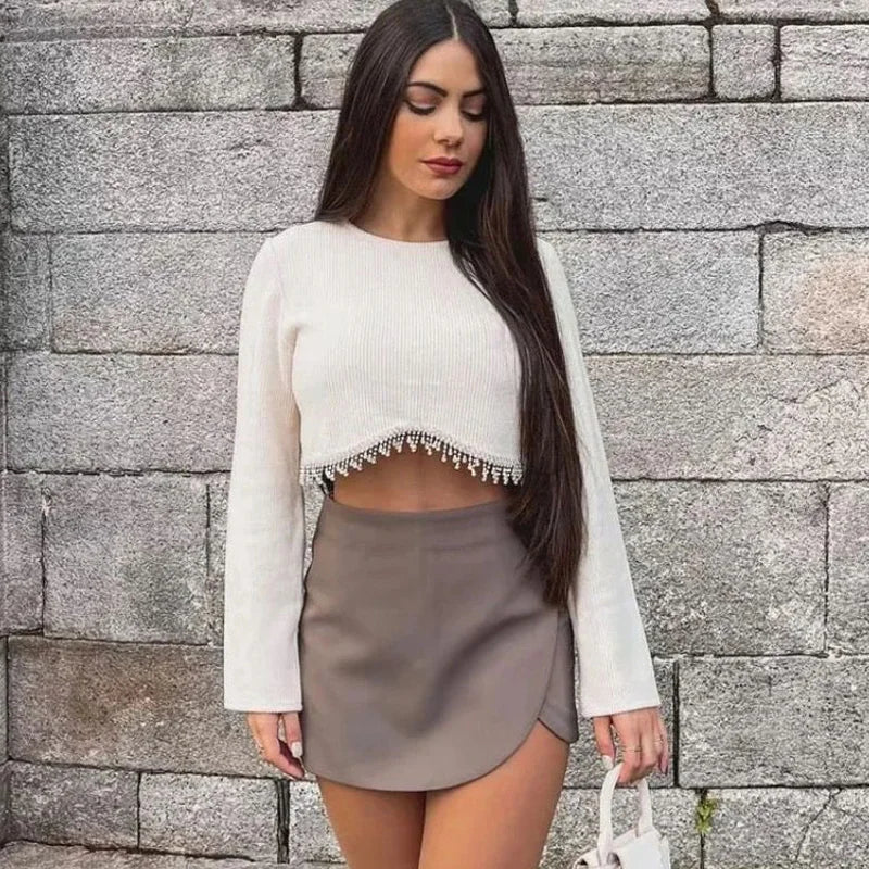 Women's Short High Waist Skirt