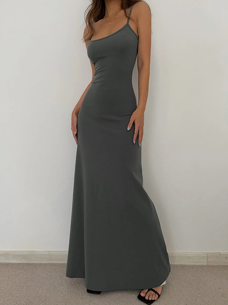 Backless Slim Waisted Sexy long Dresses
