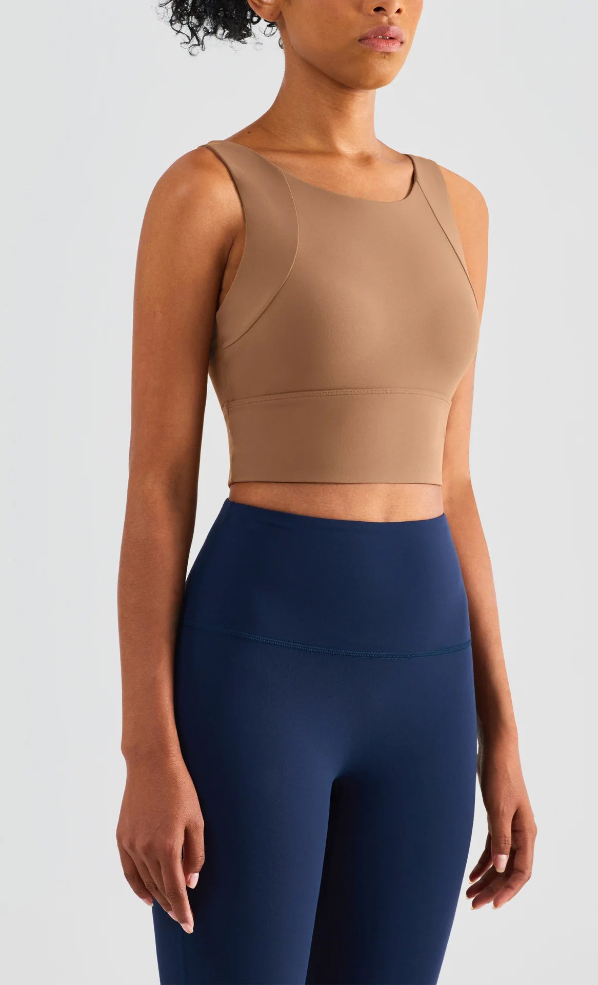 Nylon Sexy Women's Sports Bra Top